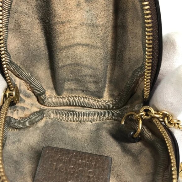 GUCCI 645123 GG Shelly line Ophidia Key Chain Wallet Coin Compartment coin purse - Picture 4 of 14